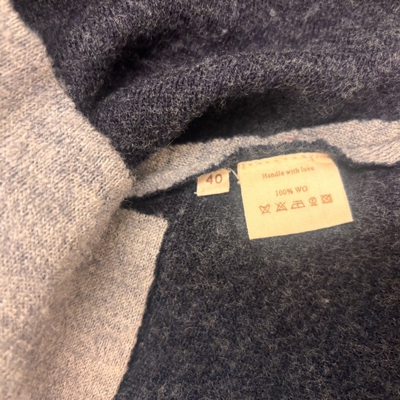 Casch by Gro Abrahamsson 100% Boiled Wool Bell Sleeve Cardigan Jacket EU 40 US M - Picture 4 of 7